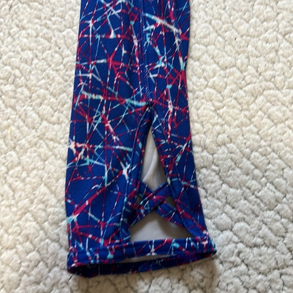 Pre Owned Athletic Works Girls Legging Size  10/ 12 Plus - Picture 4 of 6